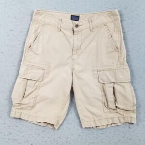 Levi's Cargo Shorts Mens 30 Khaki Ripstop Multi Pocket Cotton PC9 23251-0009
